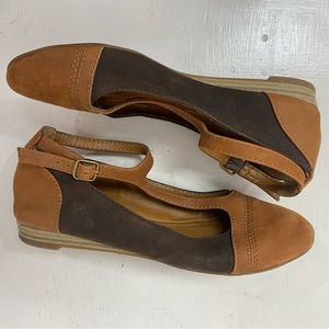 Lucky Brand Size 6 Sued/leather Sandal